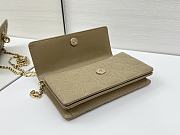 Fortok Dior My Dior Mini Bag Green Grey 21 x 11.5 x 4.5cm - 6