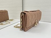 Fortok Dior My Dior Mini Bag Rose des Vents 21 x 11.5 x 4.5cm  - 3