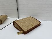 Fortok Dior 30 Montaigne Dea Pouch Natural Cannage Raffia 26×19.5×7cm - 3
