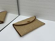 Fortok Dior 30 Montaigne Avenue Pouch Rafia 30x18.2x2cm - 3