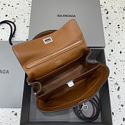 Fortok Balenciaga Rodeo Mini Handbag Brown 22.8×9.9×8.3cm - 6