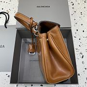Fortok Balenciaga Rodeo Mini Handbag Brown 22.8×9.9×8.3cm - 5