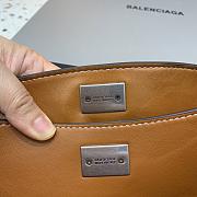Fortok Balenciaga Rodeo Mini Handbag Brown 22.8×9.9×8.3cm - 2