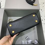 Fortok Balenciaga Rodeo Mini Handbag Black Gold Hardware 22.8×9.9×8.3cm  - 6