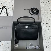 Fortok Balenciaga Rodeo Mini Handbag Black 22.8×9.9×8.3cm - 1