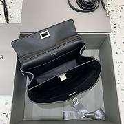 Fortok Balenciaga Rodeo Mini Handbag Black 22.8×9.9×8.3cm - 6