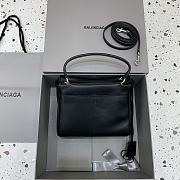 Fortok Balenciaga Rodeo Mini Handbag Black 22.8×9.9×8.3cm - 3