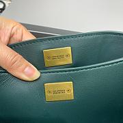 Fortok Balenciaga Rodeo Mini Handbag Deep Green Gold Hardware 22.8×9.9×8.3cm - 5