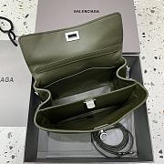 Fortok Balenciaga Rodeo Mini Handbag Olive Green 22.8×9.9×8.3cm - 3