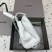 Fortok Balenciaga Rodeo Mini Handbag White 22.8×9.9×8.3cm - 4
