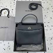 Fortok Balenciaga Rodeo Mini Handbag Grey 22.8×9.9×8.3cm - 1
