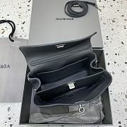 Fortok Balenciaga Rodeo Mini Handbag Grey 22.8×9.9×8.3cm - 4