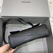 Fortok Balenciaga Bel Air Xs Flap Bag in Black 23x5.5x18cm - 3