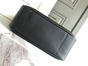 Fortok YSL Saint Laurent LE 5 À 7 hobo in grained leather Black 30 X 31 X 13cm - 6