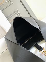 Fortok YSL Saint Laurent LE 5 À 7 hobo in grained leather Black 30 X 31 X 13cm - 5