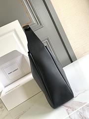 Fortok YSL Saint Laurent LE 5 À 7 hobo in grained leather Black 30 X 31 X 13cm - 2