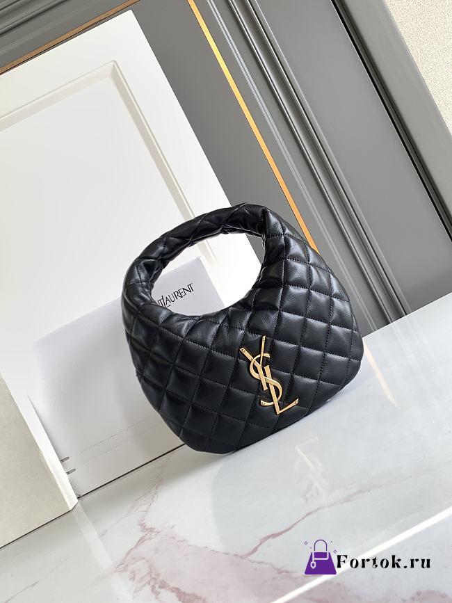 Fortok YSL Saint Laurent ICARINO in quilted nappa Black 17 X 13 X 3cm - 1