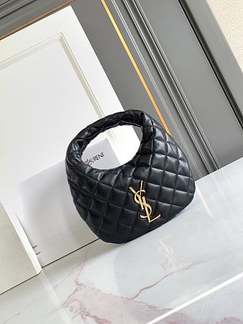 Fortok YSL Saint Laurent ICARINO in quilted nappa Black 17 X 13 X 3cm