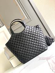 Fortok YSL Saint Laurent Pre-owned Icare Tote Bag Black 58x43x8cm - 4