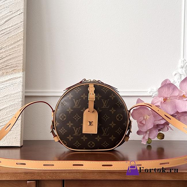 Fortok Louis Vuitton Boite Chapeau Souple Monogram 20x22.5x8cm - 1