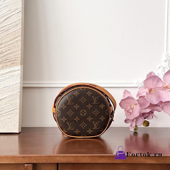 Fortok Louis Vuitton Boite Chapeau Souple Monogram 14x16x7cm - 1