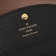 Fortok Louis Vuitton Rosalie Coin Purse Monogram 8x2.5x11cm - 3