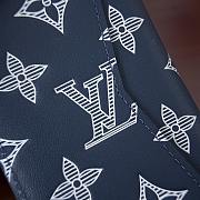 Fortok Louis Vuitton Pocket Organizer Navy Blue M83378 11.1x1x7.5cm - 3