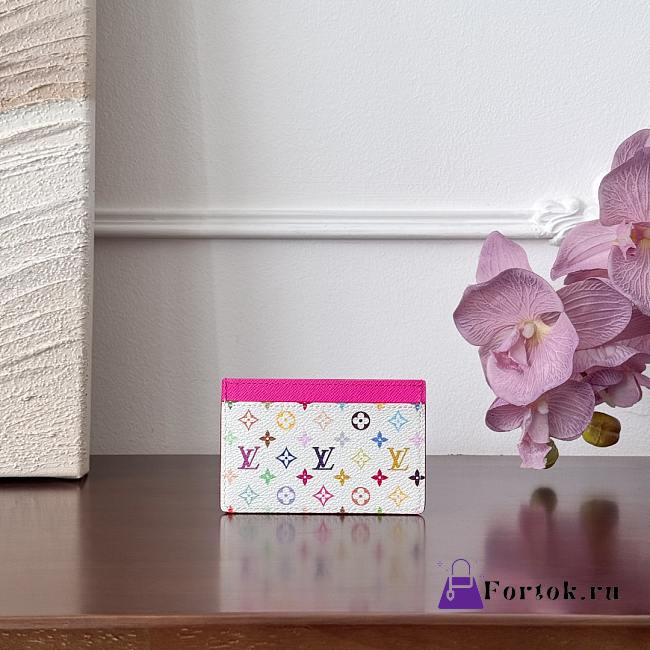 Fortok Louis Vuitton LV x TM Card Holder 11x0.5x7cm - 1