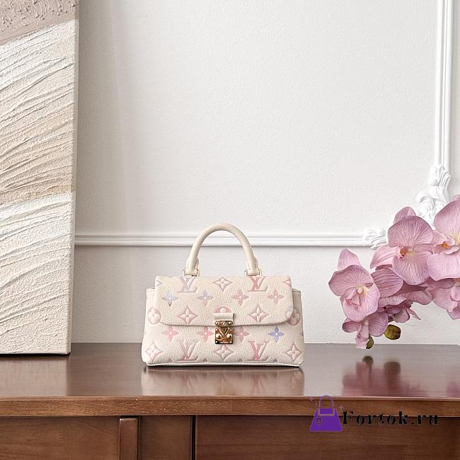 Fortok Louis Vuitton Nano Madeleine Monogram Empreinte Leather handbag 12.5x6x21cm - 1