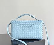 Fortok Bottega Veneta Knot Lock Light Blue 25x16x5.5cm - 3