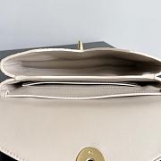 Fortok Bottega Veneta Knot Lock Light Cream Beige 25x16x5.5cm - 3