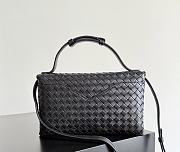 Fortok Bottega Veneta Knot Lock Black 25x16x5.5cm - 5