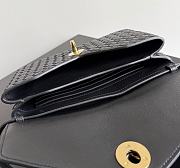 Fortok Bottega Veneta Knot Lock Black 25x16x5.5cm - 3