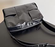 Fortok Bottega Veneta Arco Camera Bag Leather Black 28*18*9cm  - 5