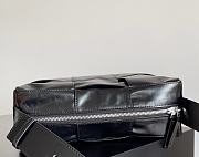 Fortok Bottega Veneta Arco Camera Bag Leather Black 28*18*9cm  - 3