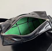 Fortok Bottega Veneta Arco Camera Bag Leather Black 28*18*9cm  - 2