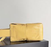 Fortok Bottega Veneta Arco Camera Bag Leather Yellow 28*18*9cm  - 4
