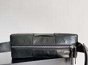 Fortok Bottega Veneta Arco Camera Bag Leather Dark Green 28*18*9cm  - 5