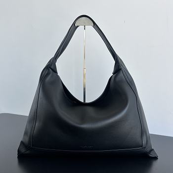 Fortok Bottega Veneta Large Hop Leather Black Bag 54x24x13cm