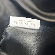 Fortok Bottega Veneta Large Hop Leather Black Bag 54x24x13cm - 4