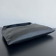 Fortok Bottega Veneta Large Hop Leather Black Bag 54x24x13cm - 5
