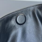 Fortok Bottega Veneta Large Hop Leather Black Bag 54x24x13cm - 2