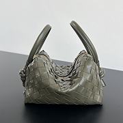 Fortok Bottega Veneta Loop Bag Moss Green 19x12x9cm - 1
