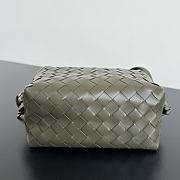 Fortok Bottega Veneta Loop Bag Moss Green 19x12x9cm - 2