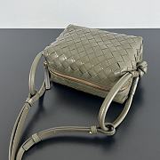Fortok Bottega Veneta Loop Bag Moss Green 19x12x9cm - 4