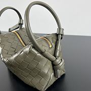 Fortok Bottega Veneta Loop Bag Moss Green 19x12x9cm - 5