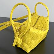 Fortok Bottega Veneta Loop Bag Yellow 19x12x9cm - 4