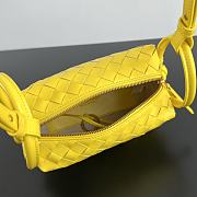 Fortok Bottega Veneta Loop Bag Yellow 19x12x9cm - 3