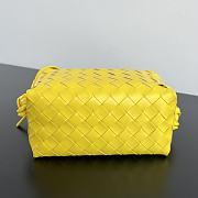 Fortok Bottega Veneta Loop Bag Yellow 19x12x9cm - 5