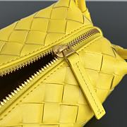 Fortok Bottega Veneta Loop Bag Yellow 19x12x9cm - 6